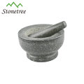 cheap price 15cm black color natural stone spice grinder